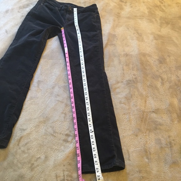 Calvin Klein black cotton corduroy jeans Size 4 - Picture 9 of 9